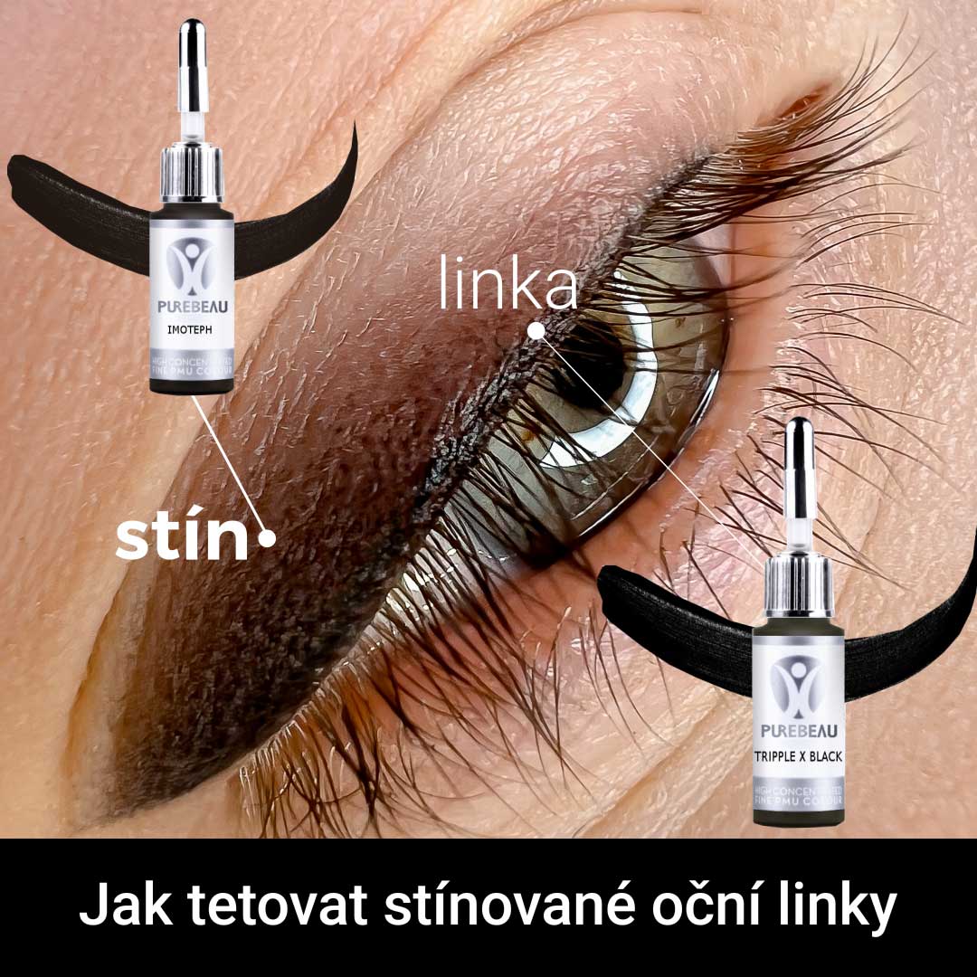 Jak tetovat permanentní makeup oční linky